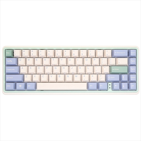 Minilo Eucalyptus 有線 67 ANSI Keyboard Kailh Prestige Clicky vm-vxh67-a046-kh-pr-clicky