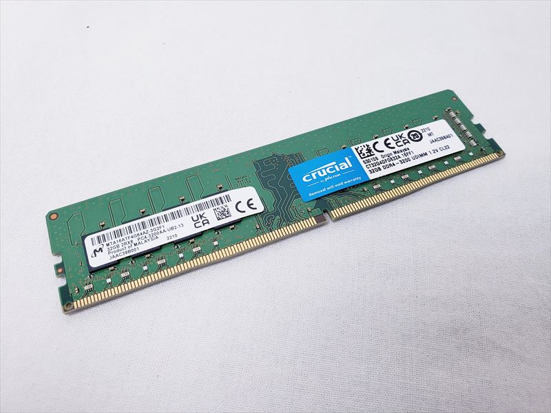 PC4-25600(DDR4 3200) 32GB /バルク 各サイトで併売につき売切れのさい