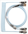 GRAPHT ライティング コイルケーブル USB TypeC-A（スカイ） TGR021-CA-SKY