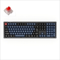 V6-C1-JIS Keychron V6(ノブバージョン) QMK カスタム・メカニカルキーボード RGB - JIS配列（テンキー付）- 組み立て済み -Keychron K Pro 赤軸