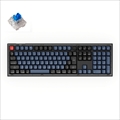 V6-C2-JIS Keychron V6(ノブバージョン) QMK カスタム・メカニカルキーボード RGB - JIS配列（テンキー付）- 組み立て済み -Keychron K Pro 青軸