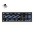 V6-C3-JIS Keychron V6(ノブバージョン) QMK カスタム・メカニカルキーボード RGB - JIS配列（テンキー付）- 組み立て済み -Keychron K Pro 茶軸