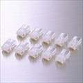 LD-RJ45T10A (CAT5E対応RJ45コネクタ単線10個) ☆6個まで￥300ネコポス対応可能商品！