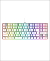 K552W-RGB-JPTI テンキーレス銀軸メカニカルRGBゲーミングキーボード 日本語配列 ホワイト