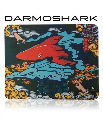 Darmoshark PAD-1 ゲーミングマウスパッド Lサイズ 480×400mm