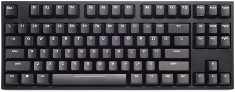 【クリックで詳細表示】AS-KBPD87/LSBK CherryMX Speed Silver ProgresTouch RETRO TKL US 87 Key Tenkeyless