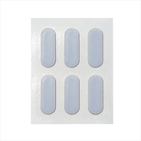Hi Slick Mouse Sole PTFEフッ素樹脂 GAC14PT8SL 汎用 長辺16mm、短辺6mm、厚さ0．8mm 2セット入（1セット6pcs） ☆6個まで￥250クリックポスト対応可能！