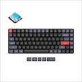 K3P-A2-US Keychron K3 Pro QMK/VIA ワイヤレス・メカニカルキーボード White LED - US配列（テンキーレス）-Gateron ロープロファイル 青軸