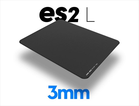 Pulsar ES2 Mouse Pad 3mm L 420x330 Black PES23LB | マウスパッド ...