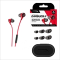 HyperX Cloud Earbuds II (Red) 705L8AA HyperX Loot Drop Campaign 4月4日まで！ユーザー登録限定大特価！