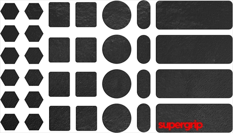 Supergrip Universal Grip Tape Precut Sheet SGDIY2