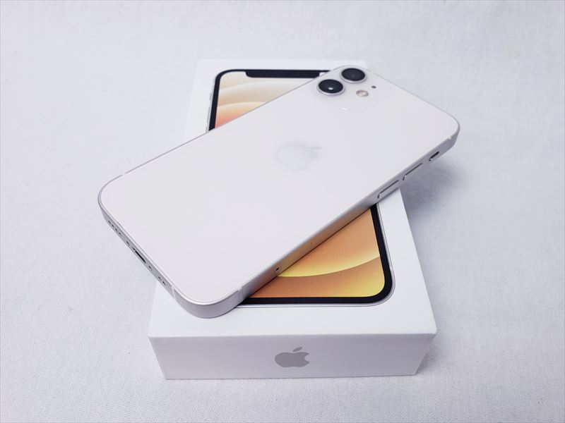 iPhone 12 mini 128GB ホワイト /MGDM3J/A 【国内版 SIMFREE】 各 