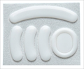 GRAPHT PTFE マウスソール ホワイト (Logicool G PRO) TGR032-GPRO