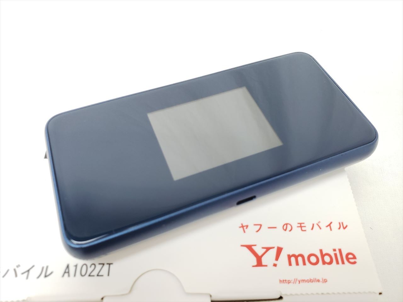 Y!mobile A102ZT ネイビー モバイルWi-Fiルーター