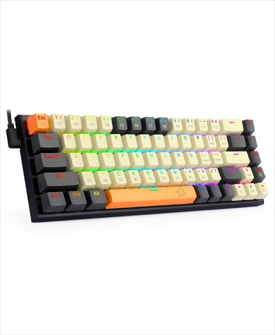 K633CGO-RGBTI 65%赤軸コンパクトメカニカルキーボード 68キー英語配列 クリーム&グレー&オレンジ | キーボード | ゲーミングデバイス | ゲーミング | PCパーツと自作パソコン・組み立てパソコンの専門店 | 1's PCワンズ K633CGO-RGBTI 65%赤軸コンパクトメカニカルキーボード 68キー英語配列 クリーム&グレー&オレンジ | キーボード | ゲーミングデバイス | ゲーミング | PCパーツと自作パソコン・組み立てパソコンの専門店 | 1's PCワンズ