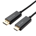 DP-HDC20/BK DisplayPort to HDMI2.0ケーブル 2m