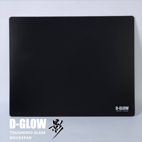 D-GLOW 影　ガラスマウスパッド