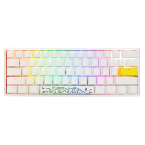 One 2 Pro Mini RGB Pure White Cherry Speed Silver RGB dk-one2-pro-rgb-mini-pw-silver