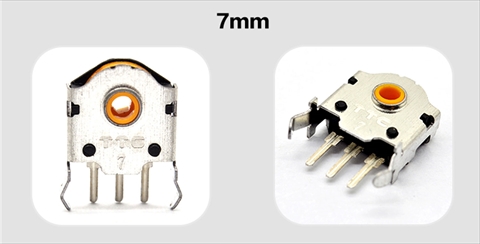 TTC Gold Encoder 7mm MWE-TCGD-7mm-1pcs ☆6個まで￥250クリックポスト対応可能！