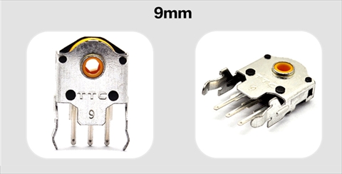 TTC Gold Encoder 9mm MWE-TCGD-9mm-1pcs ☆6個まで￥250クリックポスト対応可能！