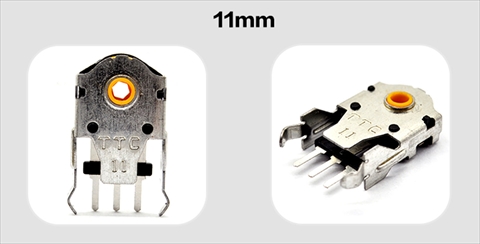 TTC Gold Encoder 11mm MWE-TCGD-11mm-1pcs ☆6個まで￥250クリックポスト対応可能！
