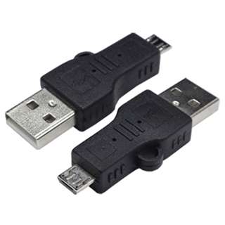 USBA-MC5AN（88968） USB A(オス)-microUSB(オス) 変換アダプタ ☆6個まで￥300ネコポス対応可能！