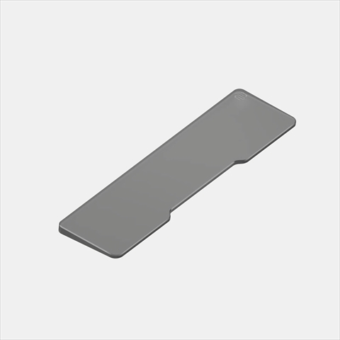 Nuphy Air96 リストレスト アクリルノワール