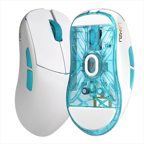 Lamzu Atlantis Pro mini Polar White ※4Kドングル別売