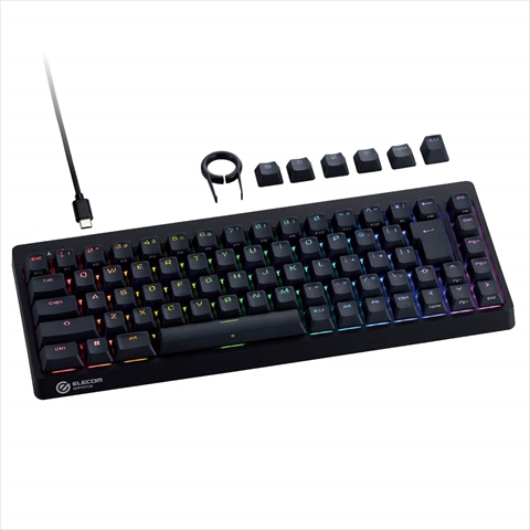 ELECOM GAMING TK-VK600ABK 磁気式スイッチ搭載ゲーミング ELECOM GAMING TK-VK600ABK 磁気式スイッチ搭載ゲーミング