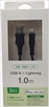 CIR-CAL10BK USB-A to Lightning 充電・同期ケーブル 1m　ブラック