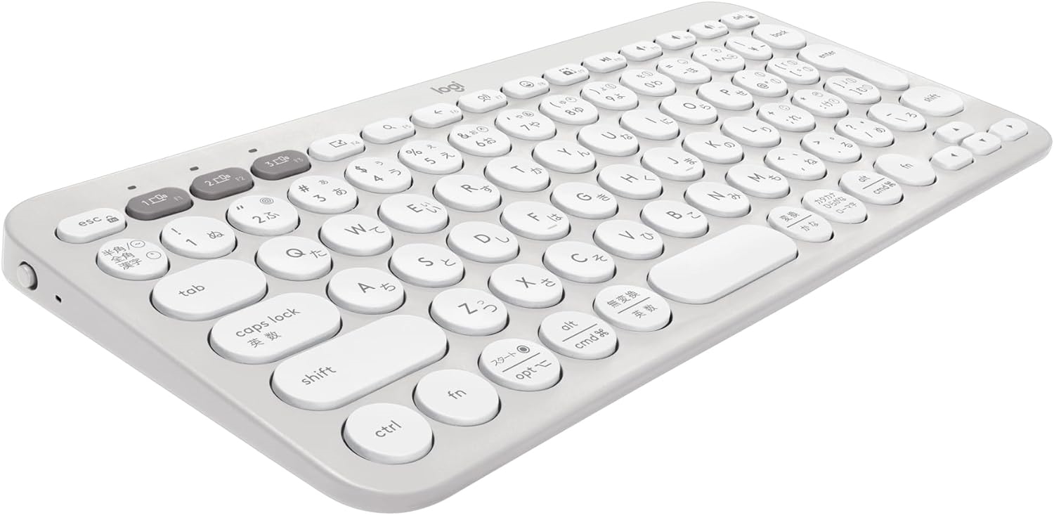 春夏新作 K380sOW キーボード | キーボード | 2 KEYS PEBBLE オフホワイト キーボード