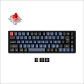 K6P-J1-JIS Keychron K6 Pro QMK/VIA ワイヤレス・メカニカルキーボード RGB JIS配列（テンキーレス） 組み立て済み ブラック Keychron K Pro スイッチ（ホットスワップ）赤軸