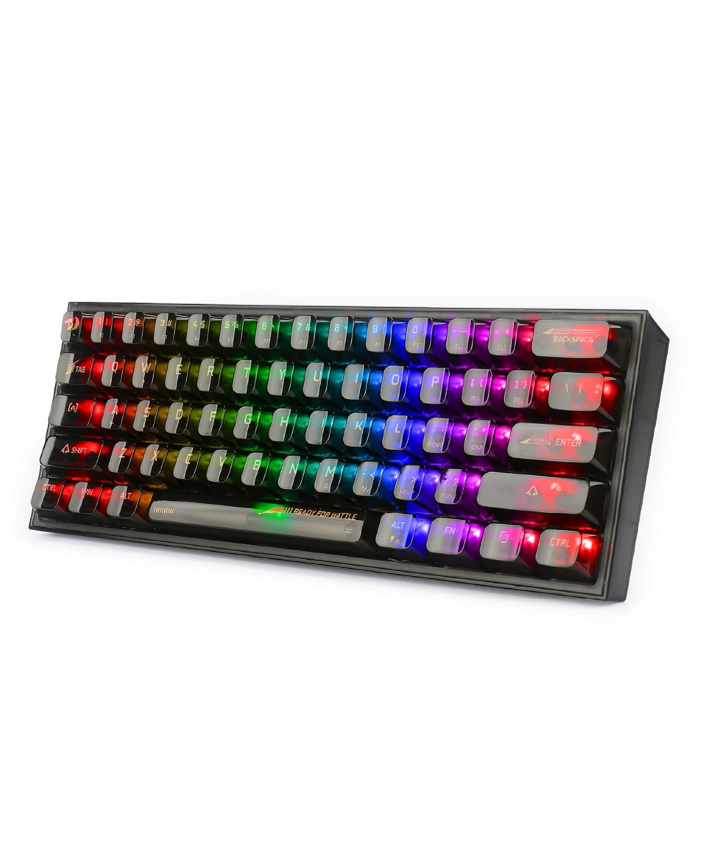 Amazon | TECURS ゲーミングキーボード 61キーメカニカル