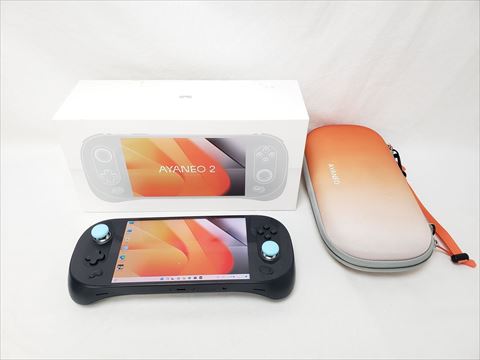 AYANEO2 （Ryzen7-6800U/7.0/16GB/1TB） スターリーブラック 各サイトで併売につき売切れのさいはご容赦願います。