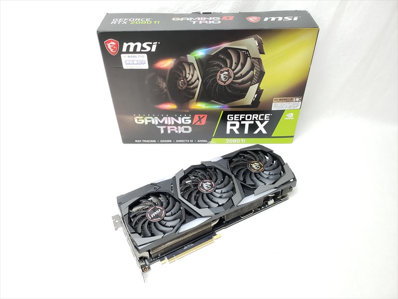 MSI GeForce RTX 2080Ti GAMING X TRIO 新品