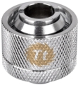 CL-W030-CA00SL-A Pacific 1/2'' ID x 3/4'' OD Compression - Chrome/DIY LCS/Fitting 