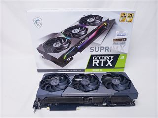 GeForce RTX 3070 Ti SUPRIM X 8G 各サイトで併売につき売切れのさい ...