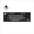 Q3P-M3-US Keychron Q3 Pro 特別版 QMK/VIA ワイヤレス カスタム・メカニカルキーボード　ノブバージョン - RGB - US配列（テンキーレス）- 組み立て済み / カーボンブラック / Keychron K Pro スイッチ（ホットスワップ）茶軸