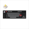 Q3P-M4-US Keychron Q3 Pro 特別版 QMK/VIA ワイヤレス カスタム・メカニカルキーボード　ノブバージョン - RGB - US配列（テンキーレス）- 組み立て済み / カーボンブラック / Keychron K Pro スイッチ（ホットスワップ）バナナ軸