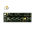 Q3P-W4-US Keychron Q3 Pro 特別版 QMK/VIA ワイヤレス カスタム・メカニカルキーボード　ノブバージョン - RGB - US配列（テンキーレス）- 組み立て済み / オリーブグリーン / Keychron K Pro スイッチ（ホットスワップ）バナナ軸