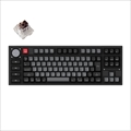 Q3P-M3-JIS Keychron Q3 Pro 特別版 QMK/VIA ワイヤレス カスタム・メカニカルキーボード　ノブバージョン - RGB - JIS配列（テンキーレス）- 組み立て済み / カーボンブラック / Keychron K Pro スイッチ（ホットスワップ）茶軸