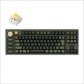 Q3P-W4-JIS Keychron Q3 Pro 特別版 QMK/VIA ワイヤレス カスタム・メカニカルキーボード　ノブバージョン - RGB - JIS配列（テンキーレス）- 組み立て済み / オリーブグリーン / Keychron K Pro スイッチ（ホットスワップ）バナナ軸