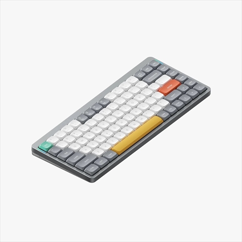 Nuphy Air75 V2 グレー Moss (Tactile 60gf) ワイヤレスメカニカルキーボード