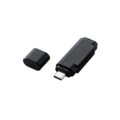 MR3C-D011BK ﾒﾓﾘﾘｰﾀﾞﾗｲﾀ/Type-Cｺﾈｸﾀ/直挿しﾀｲﾌﾟ/SD+microSD用/ﾌﾞﾗｯｸ  ☆2個まで￥250クリックポスト対応可能！