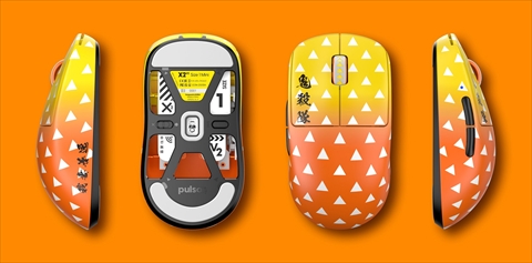 鬼滅の刃 我妻 善逸 X2V2 Wireless Gaming Mouse PX221MC ★☆登録ユーザー限定大特価！☆★