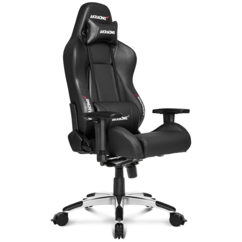 AKR-PREMIUM/LOW-CARBON_BLACK AKRacing Premium オフィスチェア（低座面モデル） 本体カラー：カーボンブラック