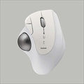 M-IT10BRWH Bluetooth5．0トラックボール 『IST』5ボタン 人工ルビーモデル ホワイト