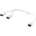 iCUE LINK Y-Cable 600mm White (CL-9011132-WW) 