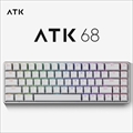 VXE ATK68 ホワイト Magnetic Switch Mechanical Keyboard Gateron switches 2．0(磁気) G版 VXE-ATK68-WHITE