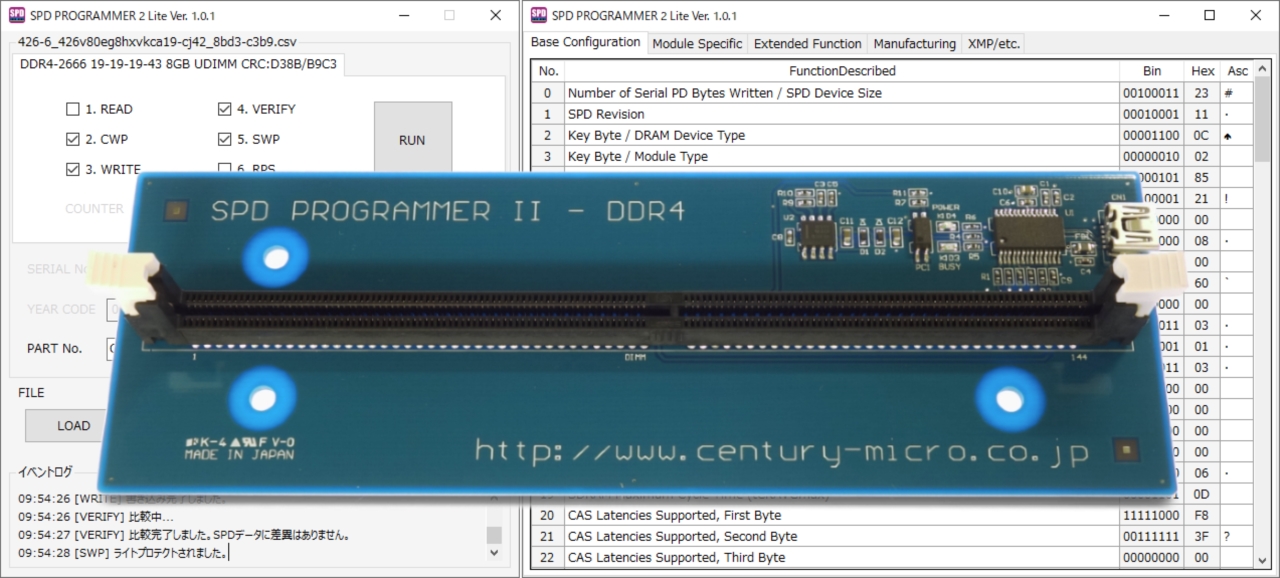 Spd Programmer 2 Lite Edition Csp 02l Ddr4メモリーモジュール用 Spdエディター Eepromライター メモリオプションパーツ デスクトップ用メモリ Pcパーツと自作パソコン 組み立てパソコンの専門店 1 S Pcワンズ Spd Programmer 2 Lite Edition Csp 02l Ddr4メモリーモジュール用 Spdエディター Eepromライター メモリオプションパーツ デスクトップ用メモリ Pcパーツと自作パソコン 組み立てパソコンの専門店 1 S Pcワンズ